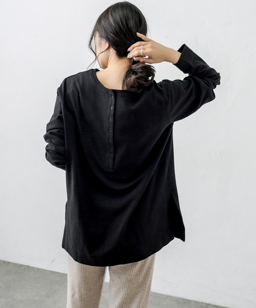 PUAL CE CIN（ピュアルセシン）の「【WEB限定】つい着たくなる。インナーTシャツ 2022（Tシャツ/カットソー・レディース・ホワイト/ブラック・FREE）」の22枚目の写真
