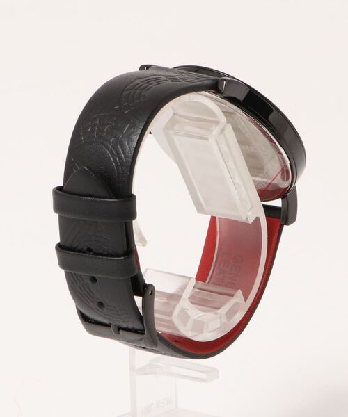 NUMBER (N)INE（ナンバーナイン）の「NUMBER (N)INE×ANGELCLOVER×LHP/【100本限定】音符レザー腕時計(NNR40BBK-LHP)（アナログ腕時計・メンズ・ブラック・FREE）」の2枚目の写真