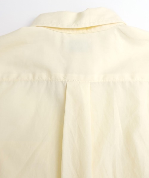 ARCH & LINE(アーチアンドライン)の「リヨセル混 長袖カラーシャツ Ly/Co COLOR SHIRT(シャツ/ブラウス・レディース・スミクロ/レモンイエロー/ピンク・3/2)」の10枚目の写真