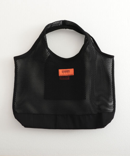 UNIVERSAL OVERALL（ユニバーサルオーバーオール）の「【UNIVERSAL OVERALL/ユニバーサルオーバーオール】Mesh tote bag メッシュトートバッグ（トートバッグ・メンズ・ホワイト/ブラック/オリーブ・FREE）」の21枚目の写真