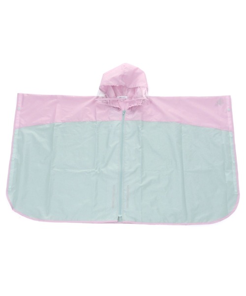 GLOBAL WORK（グローバルワーク）の「【キッズ】キッズバイカラーレインポンチョ/237828（ポンチョ・キッズ・ライトグリーン/ライトブルー・FREE）」の5枚目の写真
