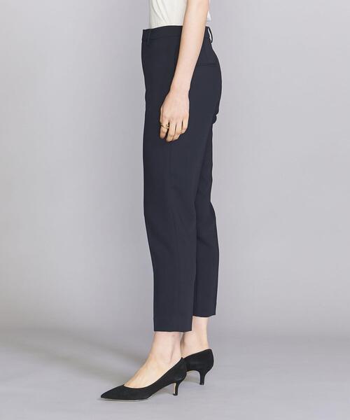 BEAUTY&YOUTH UNITED ARROWS(ビューティーアンドユースユナイテッドアローズ)の「BY ダブルクロス テーパード パンツ -ウォッシャブル-◆(スラックス・レディース・ナチュラル/ネイビー・S/M/L)」の11枚目の写真
