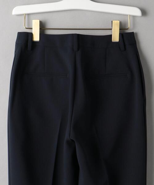 BEAUTY&YOUTH UNITED ARROWS(ビューティーアンドユースユナイテッドアローズ)の「BY ダブルクロス テーパード パンツ -ウォッシャブル-◆(スラックス・レディース・ナチュラル/ネイビー・S/M/L)」の19枚目の写真