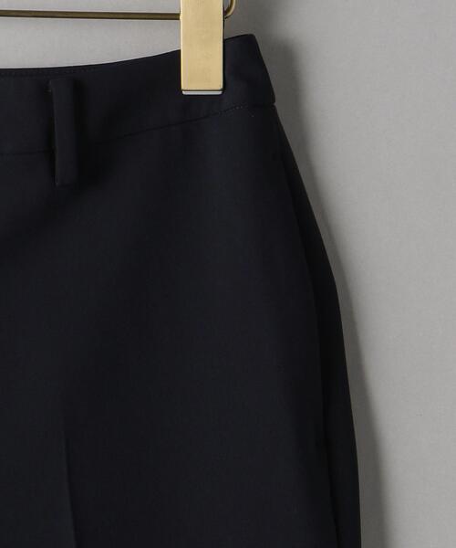 BEAUTY&YOUTH UNITED ARROWS(ビューティーアンドユースユナイテッドアローズ)の「BY ダブルクロス テーパード パンツ -ウォッシャブル-◆(スラックス・レディース・ナチュラル/ネイビー・S/M/L)」の18枚目の写真