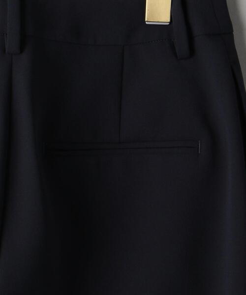 BEAUTY&YOUTH UNITED ARROWS(ビューティーアンドユースユナイテッドアローズ)の「BY ダブルクロス テーパード パンツ -ウォッシャブル-◆(スラックス・レディース・ナチュラル/ネイビー・S/M/L)」の17枚目の写真