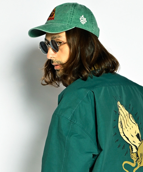 ALDIES（アールディーズ）の「Owl Cap / アウルキャップ（キャップ・メンズ・グリーン/ブラウン/グレー/ピンク/ベージュ/オレンジ・FREE）」の5枚目の写真