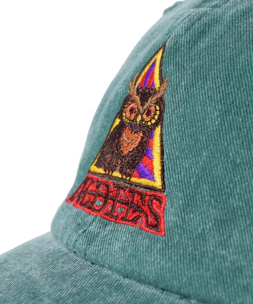ALDIES（アールディーズ）の「Owl Cap / アウルキャップ（キャップ・メンズ・グリーン/ブラウン/グレー/ピンク/ベージュ/オレンジ・FREE）」の8枚目の写真