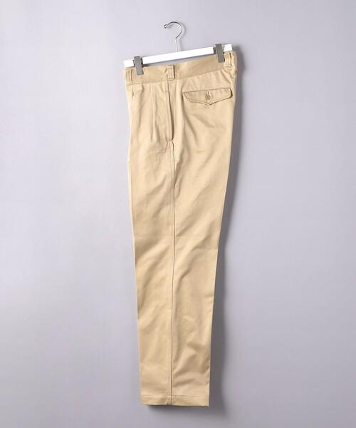 SCYE BASICS（サイベーシックス）の「＜SCYE BASICS（サイベーシックス）＞ フレンチ アーミー チノパンツ（チノパンツ・メンズ・ベージュ・38/40/36）」の8枚目の写真