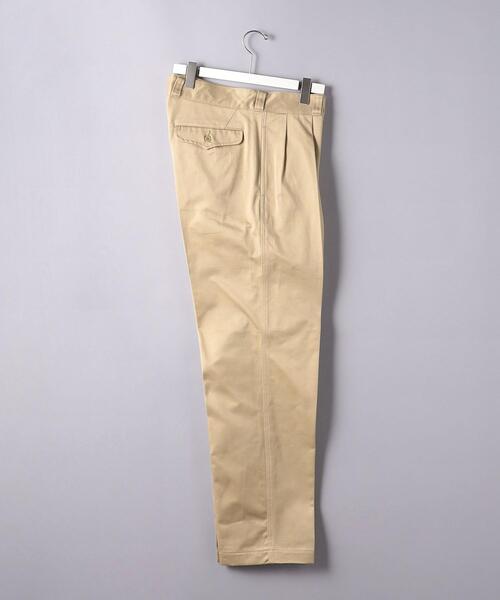SCYE BASICS（サイベーシックス）の「＜SCYE BASICS（サイベーシックス）＞ フレンチ アーミー チノパンツ（チノパンツ・メンズ・ベージュ・38/40/36）」の9枚目の写真