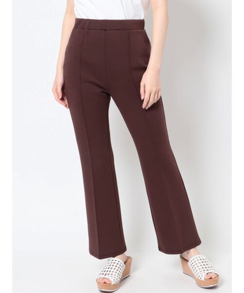 MERCURYDUO(マーキュリーデュオ)の「カットフレアパンツ(その他パンツ・レディース・ライトグレー/ブラウン/ピンク・SMALL/MEDIUM)」の1枚目の写真