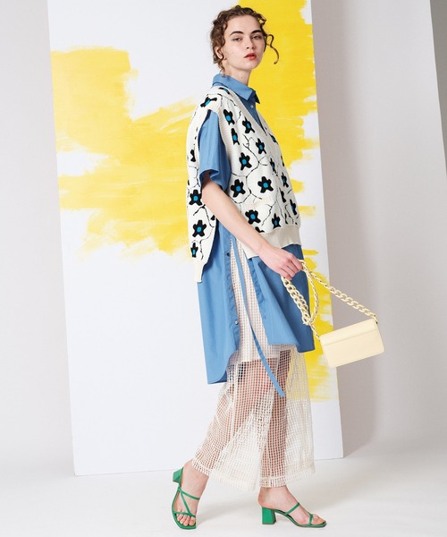 FABIO RUSCONI（ファビオルスコーニ）の「【FABIO RUSCONI/ファビオ ルスコーニ】スクエアヒールストラップサンダル【MAISON SPECIAL/メゾンスペシャル】（サンダル・レディース・ブラック/オレンジ/ブルー/グリーン・37.5/36.5）」の11枚目の写真