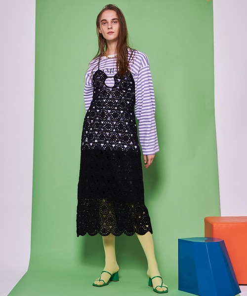 FABIO RUSCONI（ファビオルスコーニ）の「【FABIO RUSCONI/ファビオ ルスコーニ】スクエアヒールストラップサンダル【MAISON SPECIAL/メゾンスペシャル】（サンダル・レディース・ブラック/オレンジ/ブルー/グリーン・37.5/36.5）」の12枚目の写真