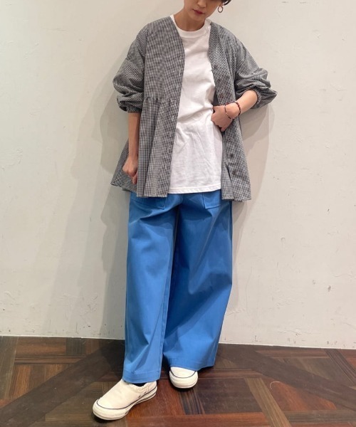 BEARDSLEY(ビアズリー)の「ギンガムブラウス(シャツ/ブラウス・レディース・ブラック・FREE)」の17枚目の写真