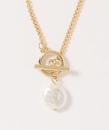 Lugnoncure | 樹脂パールトップネックレス(ネックレス)