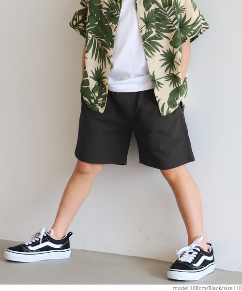 coca（coca）（コカ）の「キッズ シャカシャカナイロンショートパンツ（その他パンツ・キッズ・ブラック/パープル/グリーン/チャコール/カーキ・100/110/120/130/140）」の7枚目の写真