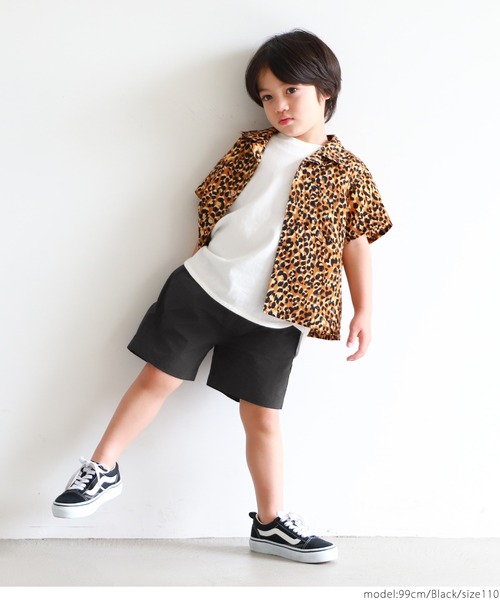 coca（coca）（コカ）の「キッズ シャカシャカナイロンショートパンツ（その他パンツ・キッズ・ブラック/パープル/グリーン/チャコール/カーキ・100/110/120/130/140）」の8枚目の写真