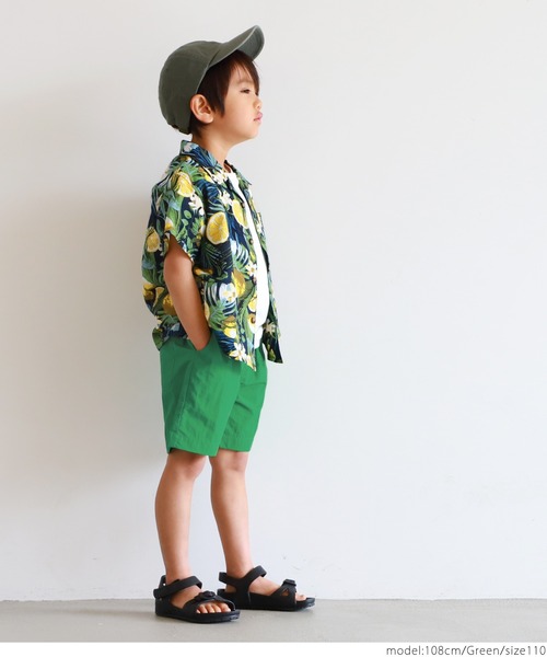 coca（coca）（コカ）の「キッズ シャカシャカナイロンショートパンツ（その他パンツ・キッズ・ブラック/パープル/グリーン/チャコール/カーキ・100/110/120/130/140）」の12枚目の写真