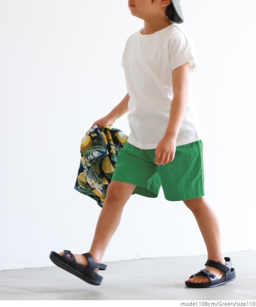 coca（coca）（コカ）の「キッズ シャカシャカナイロンショートパンツ（その他パンツ・キッズ・ブラック/パープル/グリーン/チャコール/カーキ・100/110/120/130/140）」の14枚目の写真