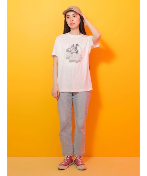 Green　Parks（グリーンパークス）の「■STRANGER THINGS MAX&ELEVEN T（Tシャツ/カットソー・レディース・オフホワイト・FREE）」の7枚目の写真