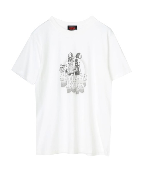 Green　Parks（グリーンパークス）の「■STRANGER THINGS MAX&ELEVEN T（Tシャツ/カットソー・レディース・オフホワイト・FREE）」の10枚目の写真