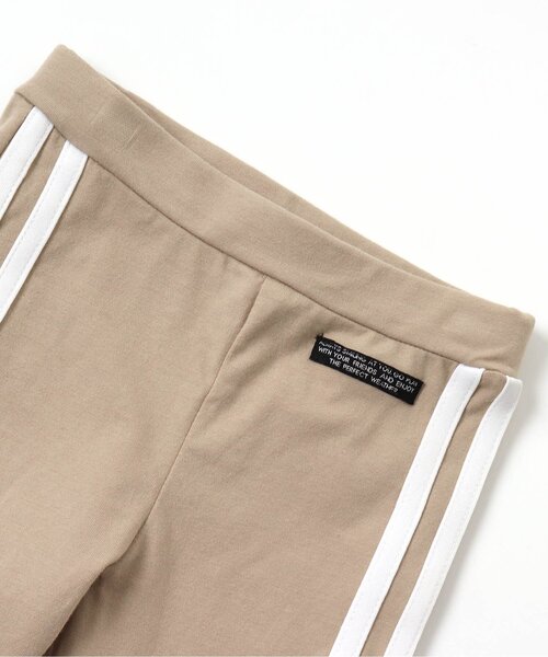 BREEZE（ブリーズ）の「7分丈ラインレギンス（レギンス/スパッツ・キッズ・ブラック/ベージュ・80/130/140/100/120/90/110）」の5枚目の写真