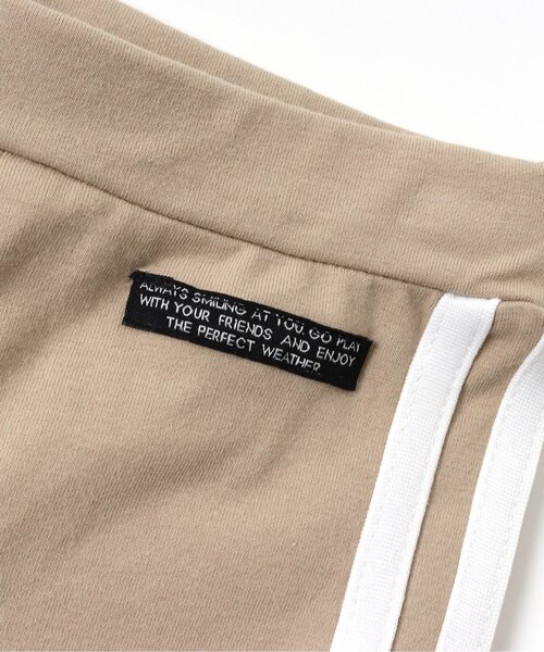 BREEZE（ブリーズ）の「7分丈ラインレギンス（レギンス/スパッツ・キッズ・ブラック/ベージュ・80/130/140/100/120/90/110）」の6枚目の写真