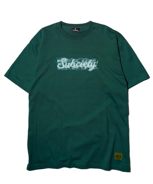 Subciety（サブサエティ）の「SMOKE TEE（Tシャツ/カットソー・メンズ・ブラック/ブラウン/グリーン・SMALL/MEDIUM/LARGE/X-LARGE/XX-LARGE）」の8枚目の写真