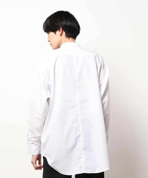 WHITELAND（ホワイトランド）の「[LAB限定]WHITELAND/ホワイトランド/PLWL ｼﾝﾌﾟﾙｼｬﾂ（シャツ/ブラウス・メンズ・ホワイト・FREE）」の3枚目の写真