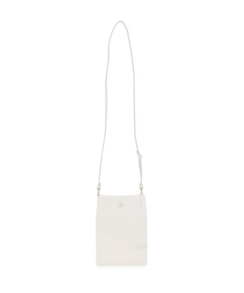 THE SHOP TK （ザ ショップ ティーケー ）の「◆2連スクエアショルダーバッグ（ショルダーバッグ・レディース・ブラック/オフホワイト/サンドベージュ/ダークパープル・99）」の12枚目の写真