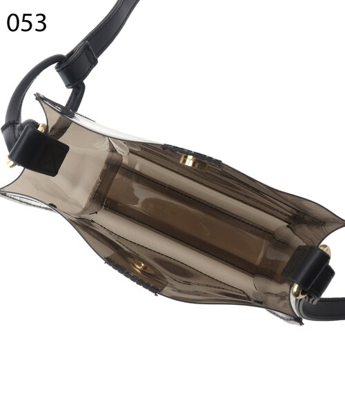 THE SHOP TK （ザ ショップ ティーケー ）の「◆2連スクエアショルダーバッグ（ショルダーバッグ・レディース・ブラック/オフホワイト/サンドベージュ/ダークパープル・99）」の16枚目の写真