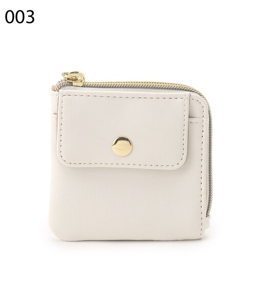 THE SHOP TK （ザ ショップ ティーケー ）の「◆2連スクエアショルダーバッグ（ショルダーバッグ・レディース・ブラック/オフホワイト/サンドベージュ/ダークパープル・99）」の19枚目の写真