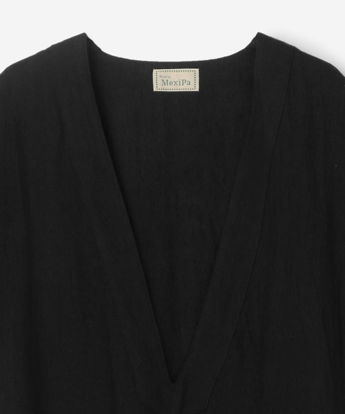 MexiPa メキパ リネンVネックワンピース MexiPa（メキパ）の「MexiPa  