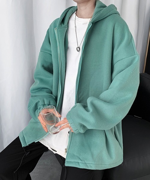 sevens（セブンズ）の「【sevens】ジップアップパーカー（パーカー・メンズ・ブルー/ブラック/グレー・MEDIUM/XX-LARGE/X-LARGE/LARGE）」の3枚目の写真