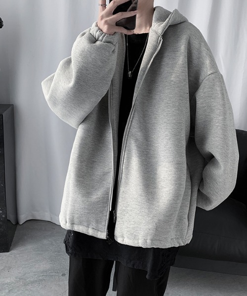sevens（セブンズ）の「【sevens】ジップアップパーカー（パーカー・メンズ・ブルー/ブラック/グレー・MEDIUM/XX-LARGE/X-LARGE/LARGE）」の8枚目の写真