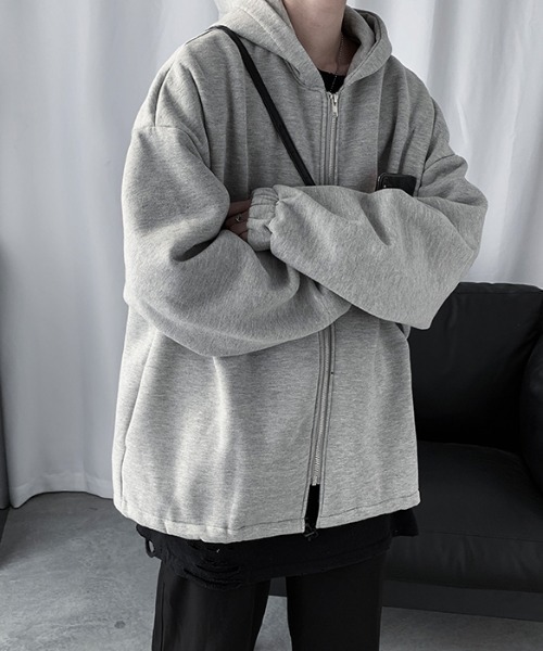 sevens（セブンズ）の「【sevens】ジップアップパーカー（パーカー・メンズ・ブルー/ブラック/グレー・MEDIUM/XX-LARGE/X-LARGE/LARGE）」の12枚目の写真