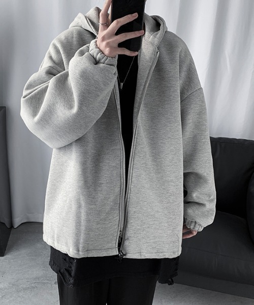 sevens（セブンズ）の「【sevens】ジップアップパーカー（パーカー・メンズ・ブルー/ブラック/グレー・MEDIUM/XX-LARGE/X-LARGE/LARGE）」の14枚目の写真