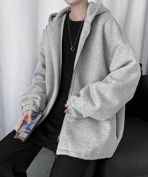 sevens（セブンズ）の「【sevens】ジップアップパーカー（パーカー・メンズ・ブルー/ブラック/グレー・MEDIUM/XX-LARGE/X-LARGE/LARGE）」の15枚目の写真