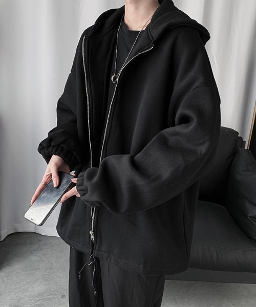 sevens（セブンズ）の「【sevens】ジップアップパーカー（パーカー・メンズ・ブルー/ブラック/グレー・MEDIUM/XX-LARGE/X-LARGE/LARGE）」の21枚目の写真