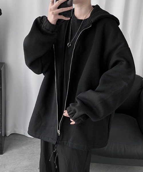 sevens（セブンズ）の「【sevens】ジップアップパーカー（パーカー・メンズ・ブルー/ブラック/グレー・MEDIUM/XX-LARGE/X-LARGE/LARGE）」の22枚目の写真
