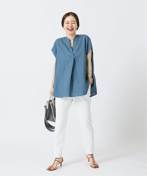 IENA（イエナ）の「ドライタンブラー トラックパンツ（その他パンツ・レディース・ホワイト/ベージュ・38/36）」の8枚目の写真