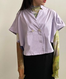 OVER SIDE BITTEN SHIRT