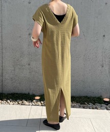 select MOCA by misato | 2022 SS ケーブル編みニット2WAYワンピース(ワンピース)