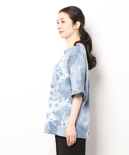 anap mimpi(アナップミンピ)の「タイダイビッグTシャツ(Tシャツ/カットソー・レディース・グレー/ピンク/オレンジ・FREE)」の5枚目の写真