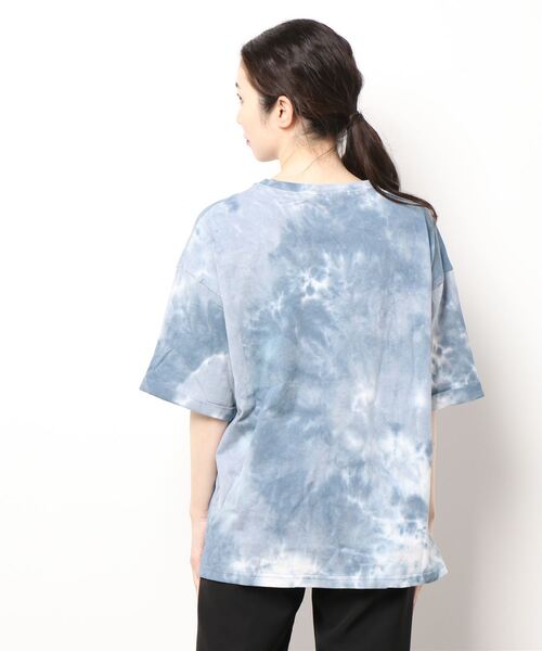 anap mimpi(アナップミンピ)の「タイダイビッグTシャツ(Tシャツ/カットソー・レディース・グレー/ピンク/オレンジ・FREE)」の4枚目の写真