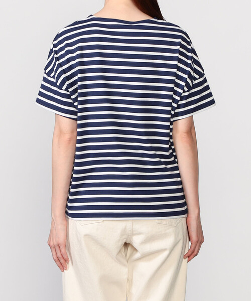 ORCIVAL（オーシバル）の「ORCIVAL | ワイド半袖Tシャツ WOMEN（Tシャツ/カットソー・レディース・A/B/C/E/ホワイト系その他3/ブルー系その他5/ホワイト系その他2・1）」の16枚目の写真