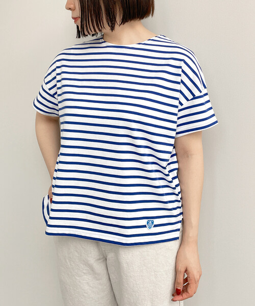 ORCIVAL（オーシバル）の「ORCIVAL | ワイド半袖Tシャツ WOMEN（Tシャツ/カットソー・レディース・A/B/C/E/ホワイト系その他3/ブルー系その他5/ホワイト系その他2・1）」の18枚目の写真