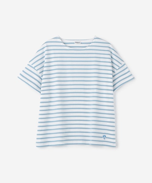 ORCIVAL（オーシバル）の「ORCIVAL | ワイド半袖Tシャツ WOMEN（Tシャツ/カットソー・レディース・A/B/C/E/ホワイト系その他3/ブルー系その他5/ホワイト系その他2・1）」の6枚目の写真