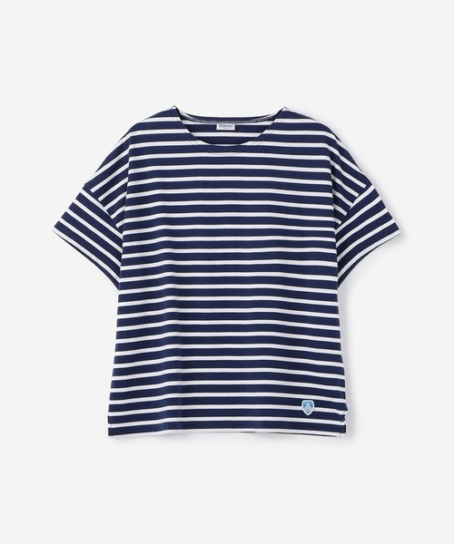 ORCIVAL（オーシバル）の「ORCIVAL | ワイド半袖Tシャツ WOMEN（Tシャツ/カットソー・レディース・A/B/C/E/ホワイト系その他3/ブルー系その他5/ホワイト系その他2・1）」の3枚目の写真
