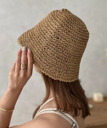 apres jour clair | 【apres jour clair×ARIAZ】スカシアミバケットハット【ZOZOTOWN限定アイテム】(ハット)