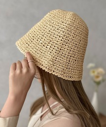 【apres jour clair×ARIAZ】スカシアミバケットハット